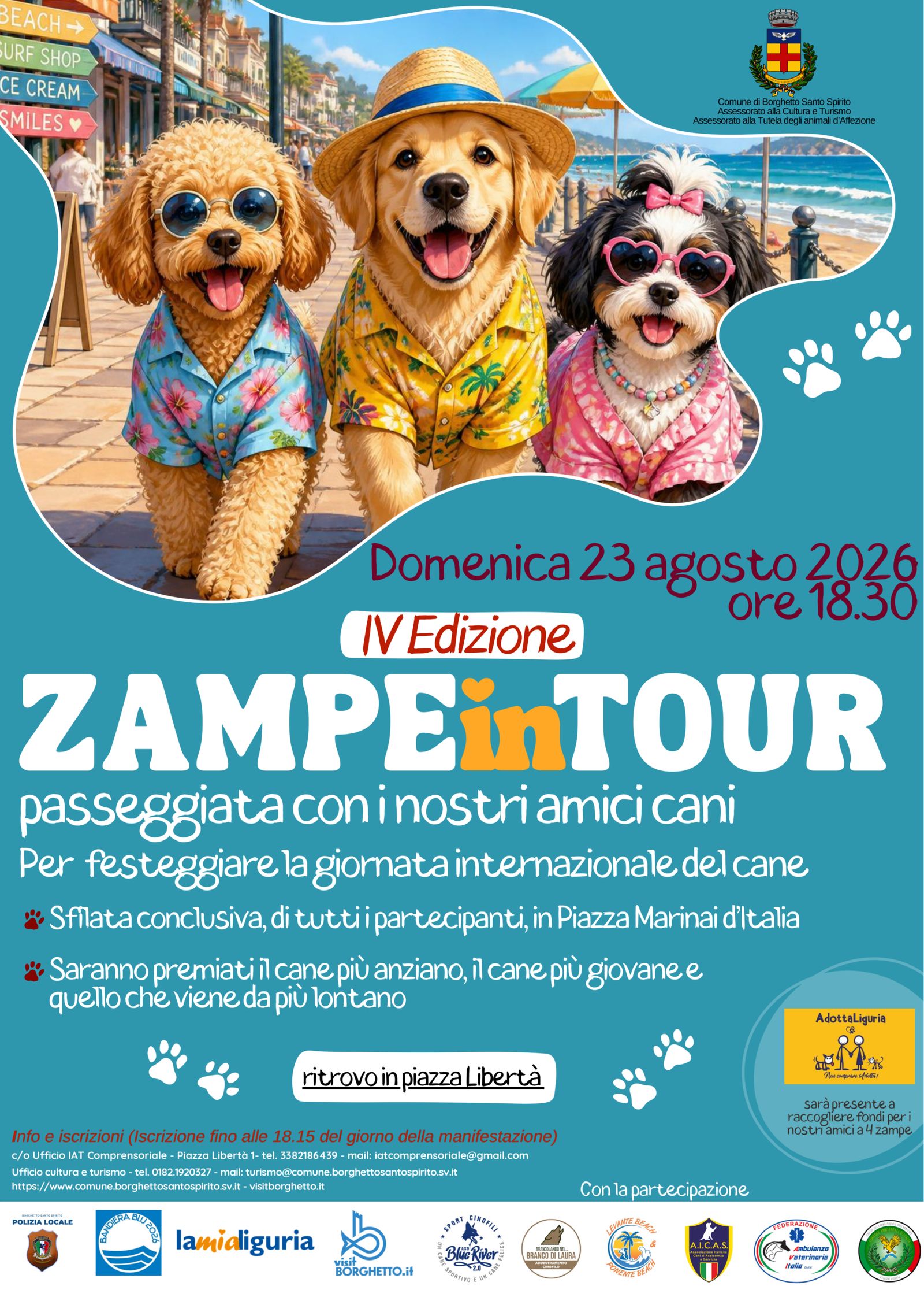 Paws on Tour – A Walk with Our Dog Friends
