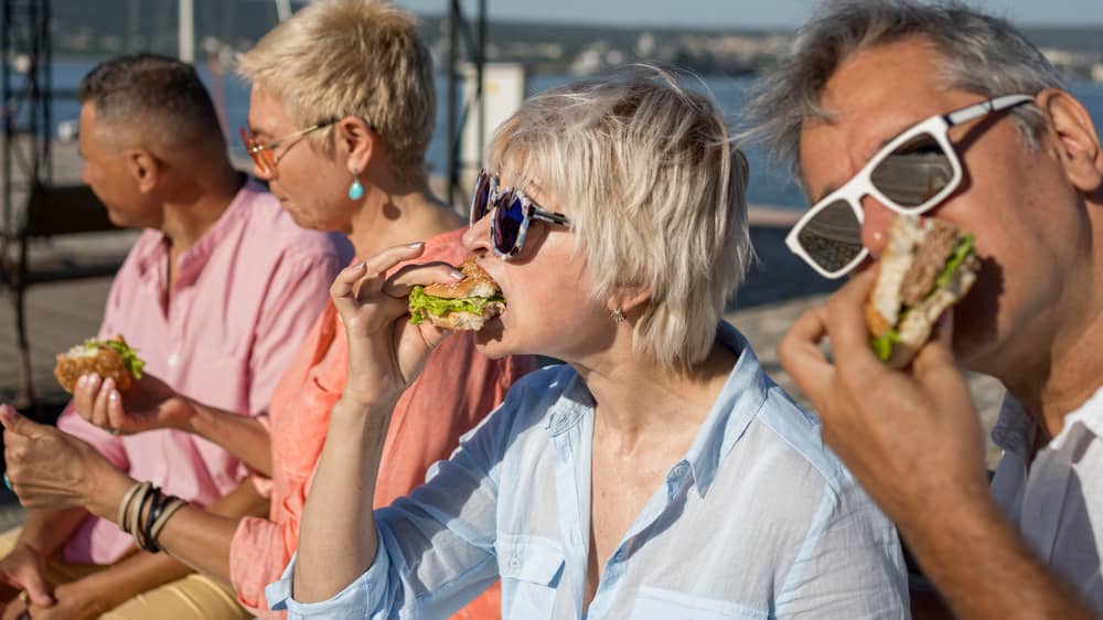 Street food on the beach