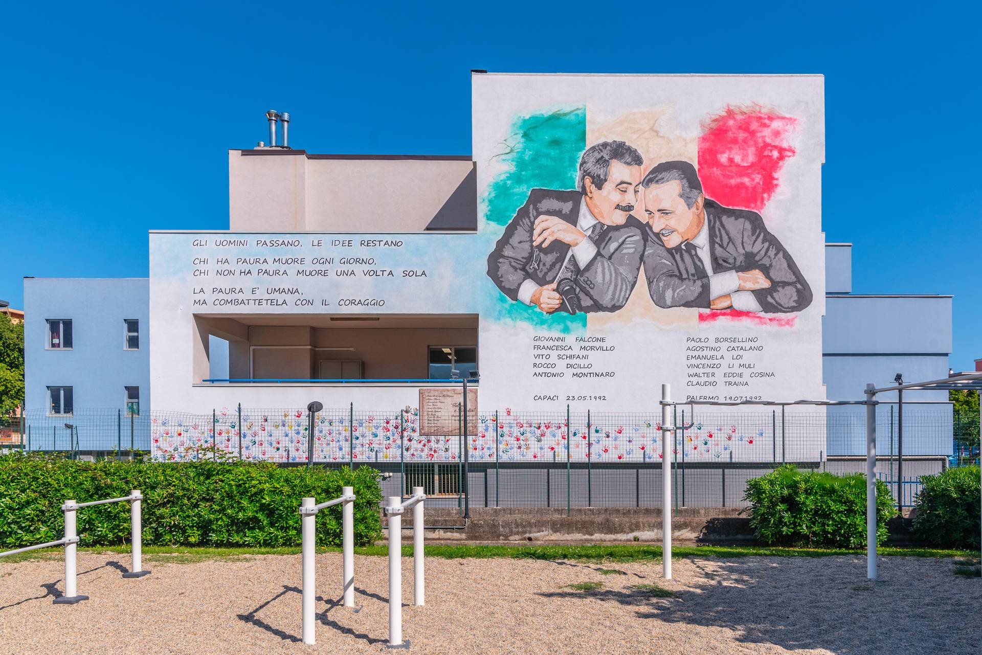 Murales Giovanni Falcone e Paolo Borsellino