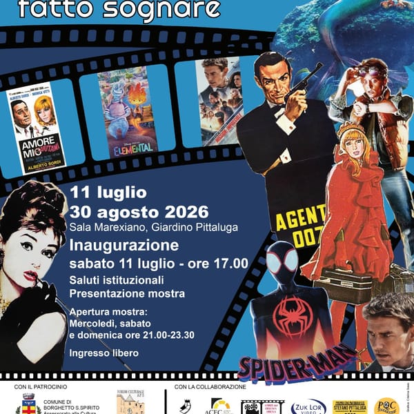 Quadri di cinema: manifesti e locandine dei film che ci hanno fatto sognare
