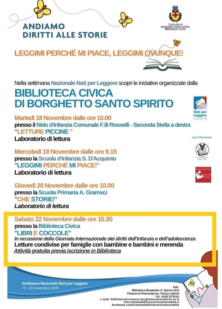 ANDIAMO DRITTI ALLE STORIE