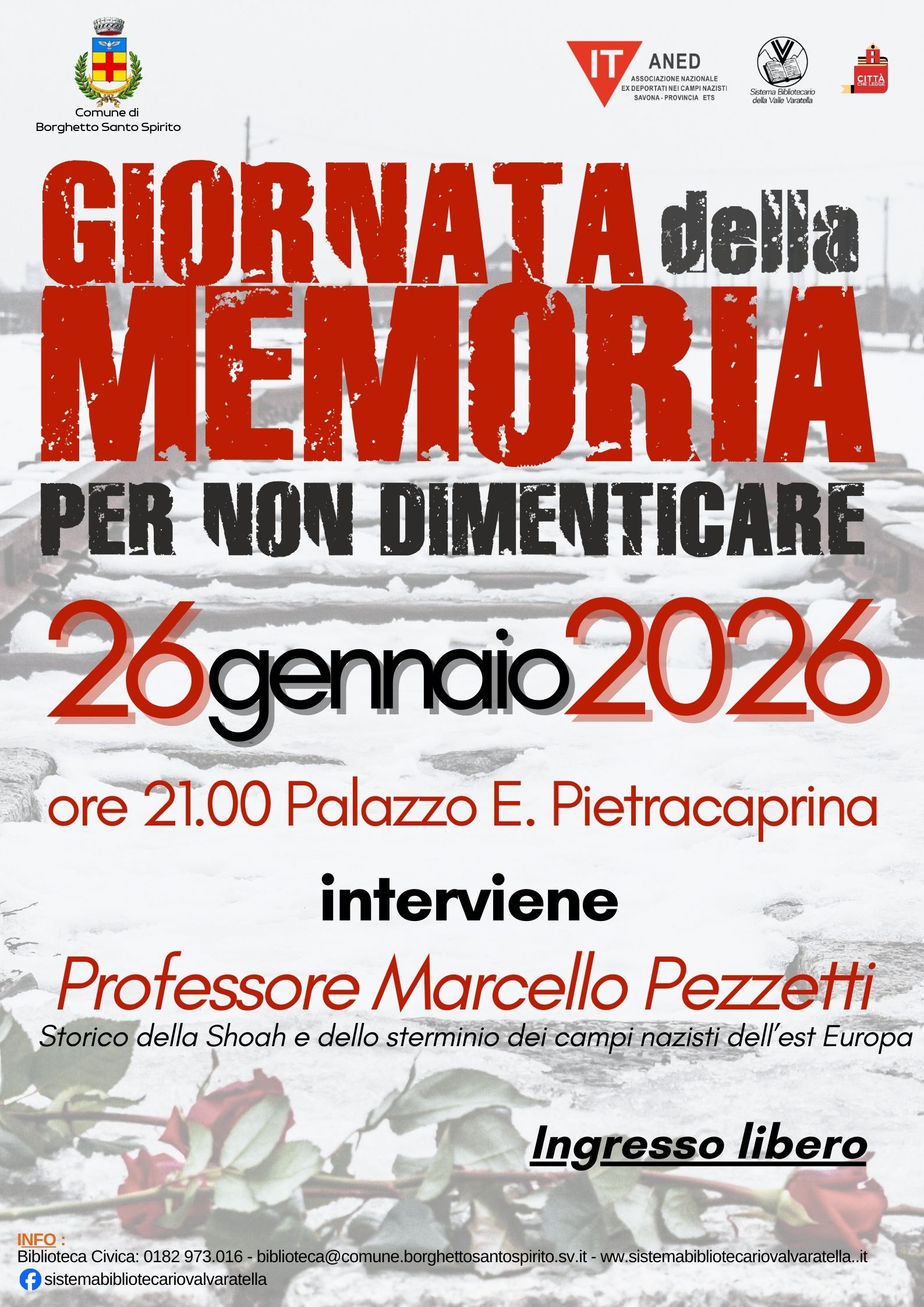 Giornata della Memoria. Per non dimenticare