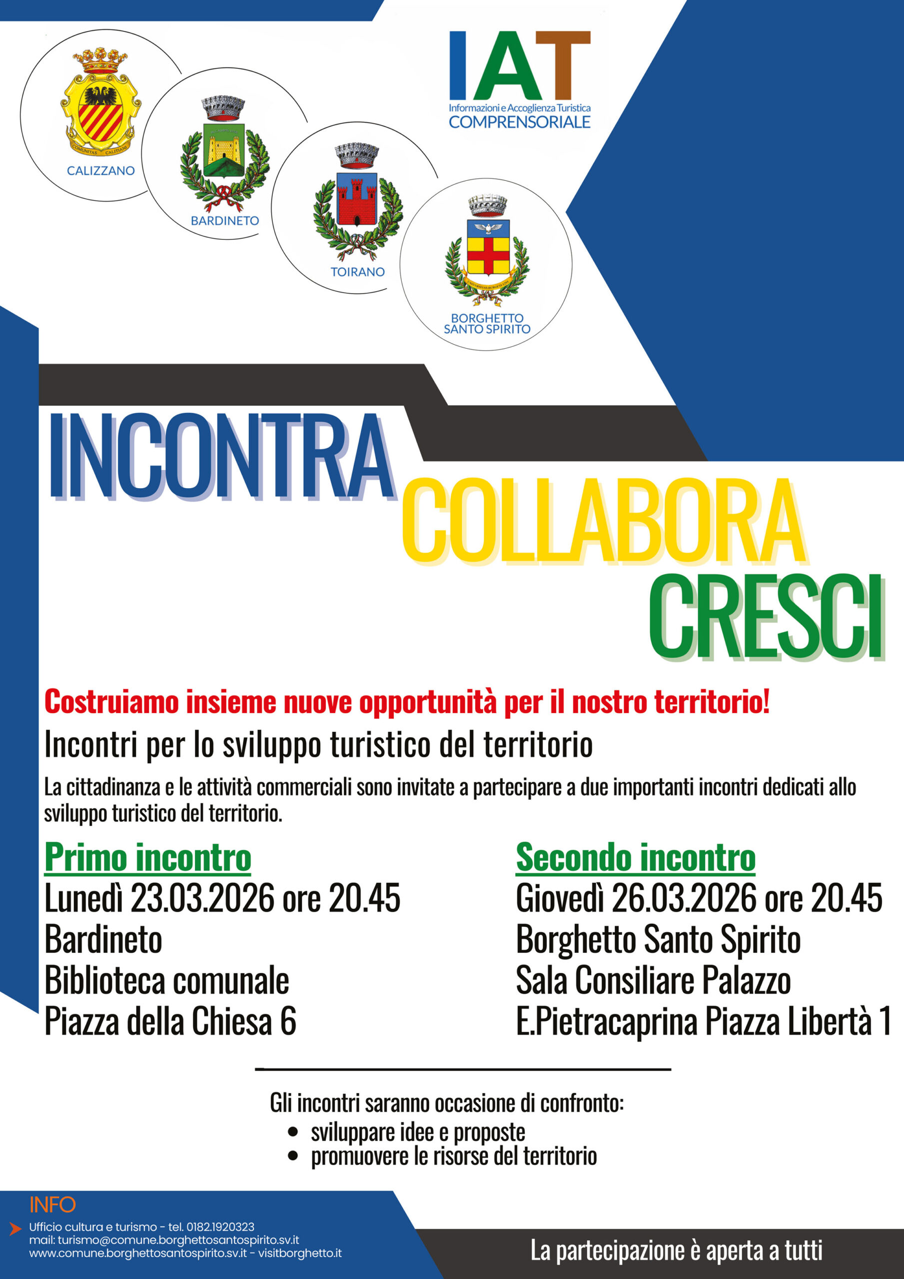 Incontra, collabora, cresci